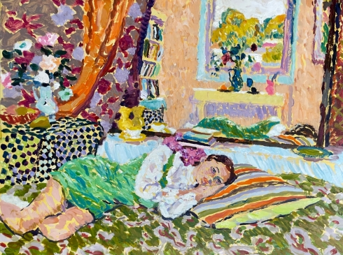 An Autumn Afternoon (HG1516)  Oil on Canvas  32