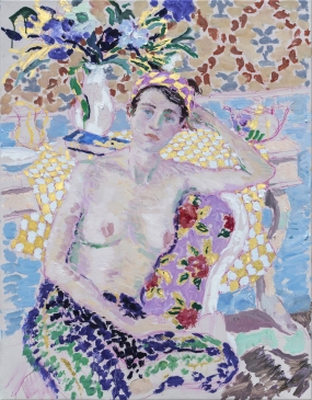 Reverie  (HG1381) Oil on canvas 36