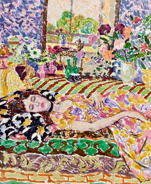 Summer Dreaming  (HG1378) Oil on canvas 46