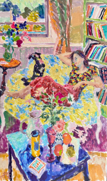 Asleep II • Oil on Canvas • 50 x 30 in • #HG1577