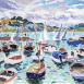 Boats on Water Lyme Regis (HG1307) 