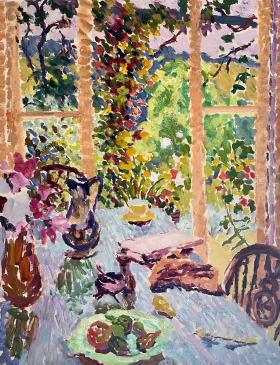 The Yellow Cup II (HG1517) Oil on Canvas