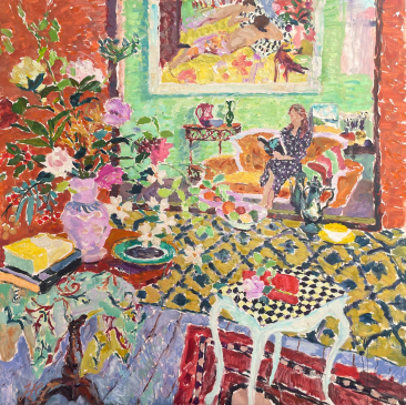 Sarah Through the Looking Glass (HG1564) 48x48