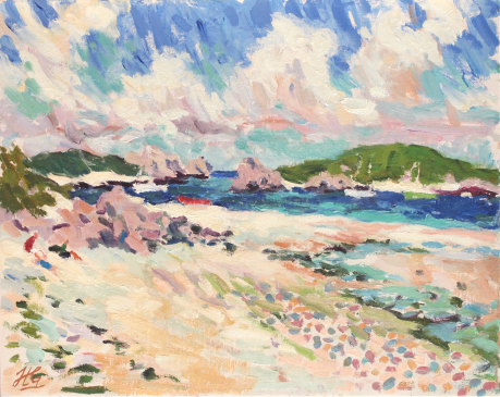 HG1621 Low Tide - Isles of Scilly 24x30
