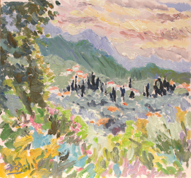 HG1627 Spring in the Peloponnese 17x18