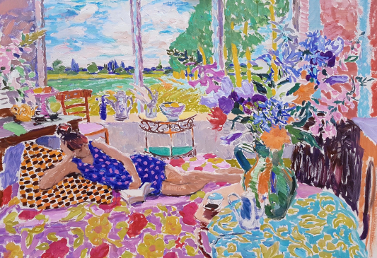 Spring in Suffolk | 42x60ins | HG1226 