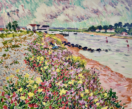 On The Banks of The Deben | 38x46ins | HG1514 
