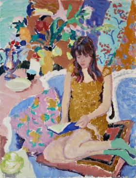 Reading for Pleasure | 36x28ins | HG1676