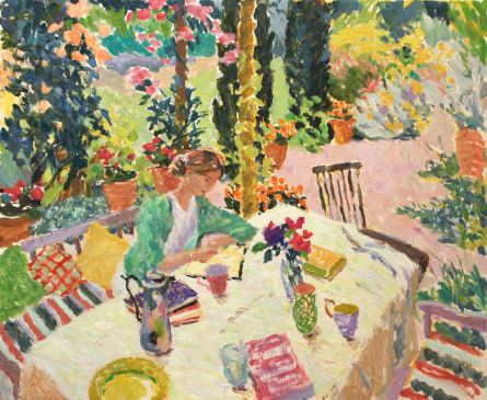 The Table in the Garden, High Summer | 38x46ins | HG1684
