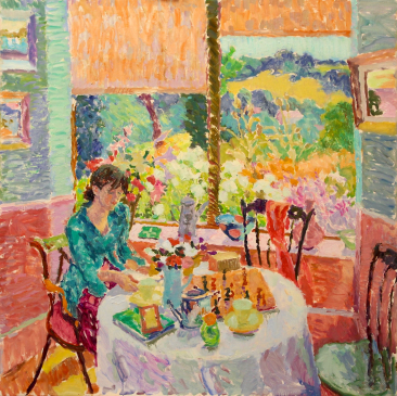 Sunday Morning, Summer | 48x48ins | HG1688